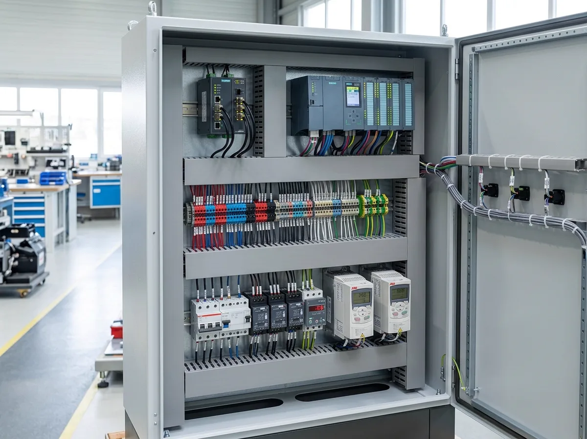 Industrial automation motor control centers and automated switchboards